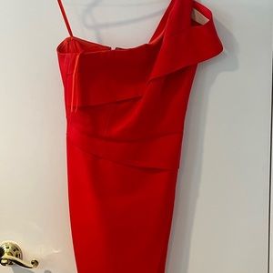One-Sleeve BCBGMaxazria Prom Dress
